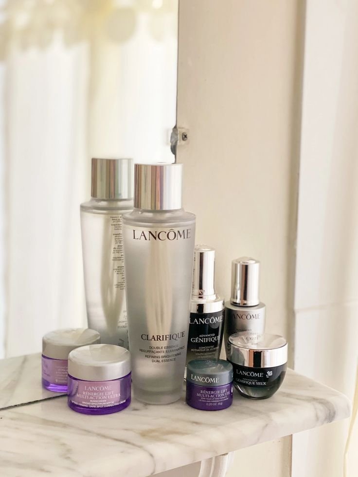 brighten skin with lancome clarifique refining and brightening dual essence