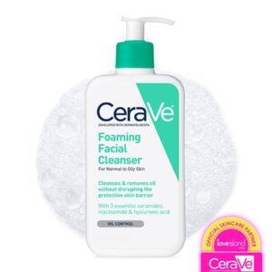 foaming facial cleanser